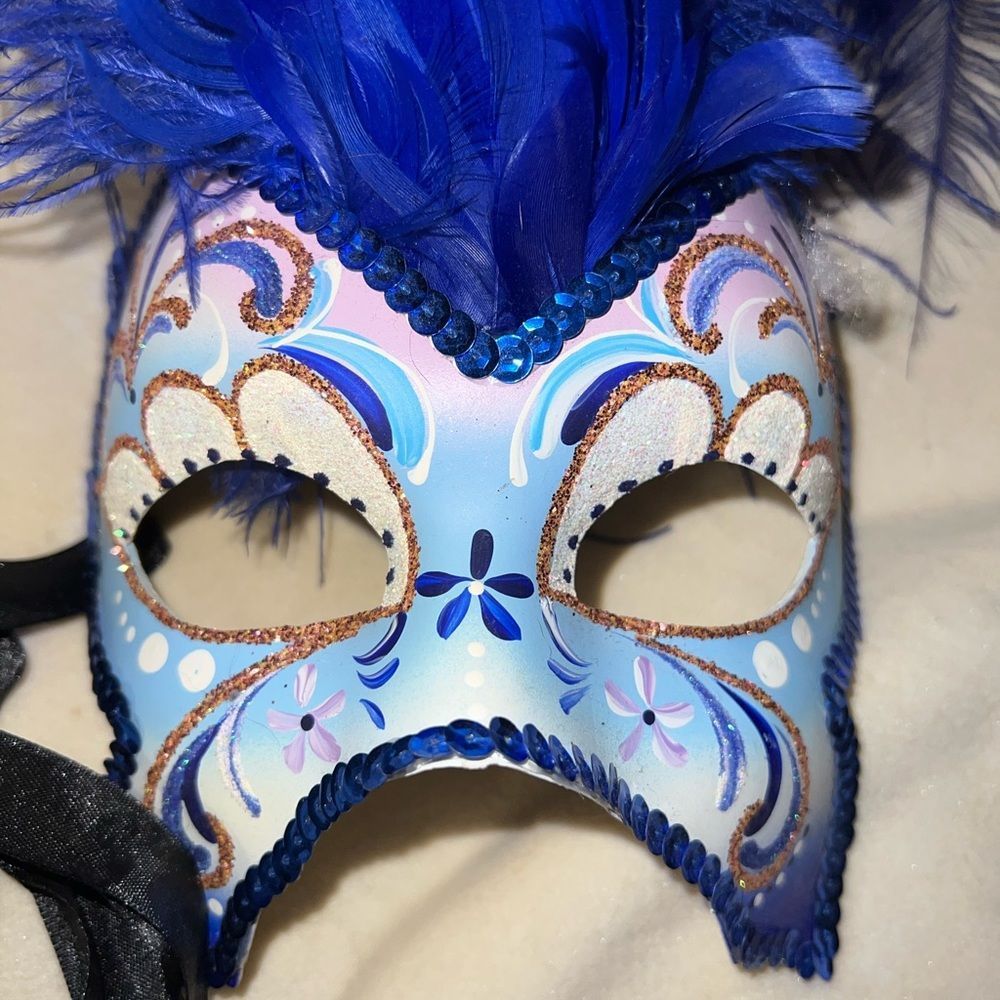 NWT LA MASCHERA DEL GALEONE Hand Painted Ceramic Masks made in Italy